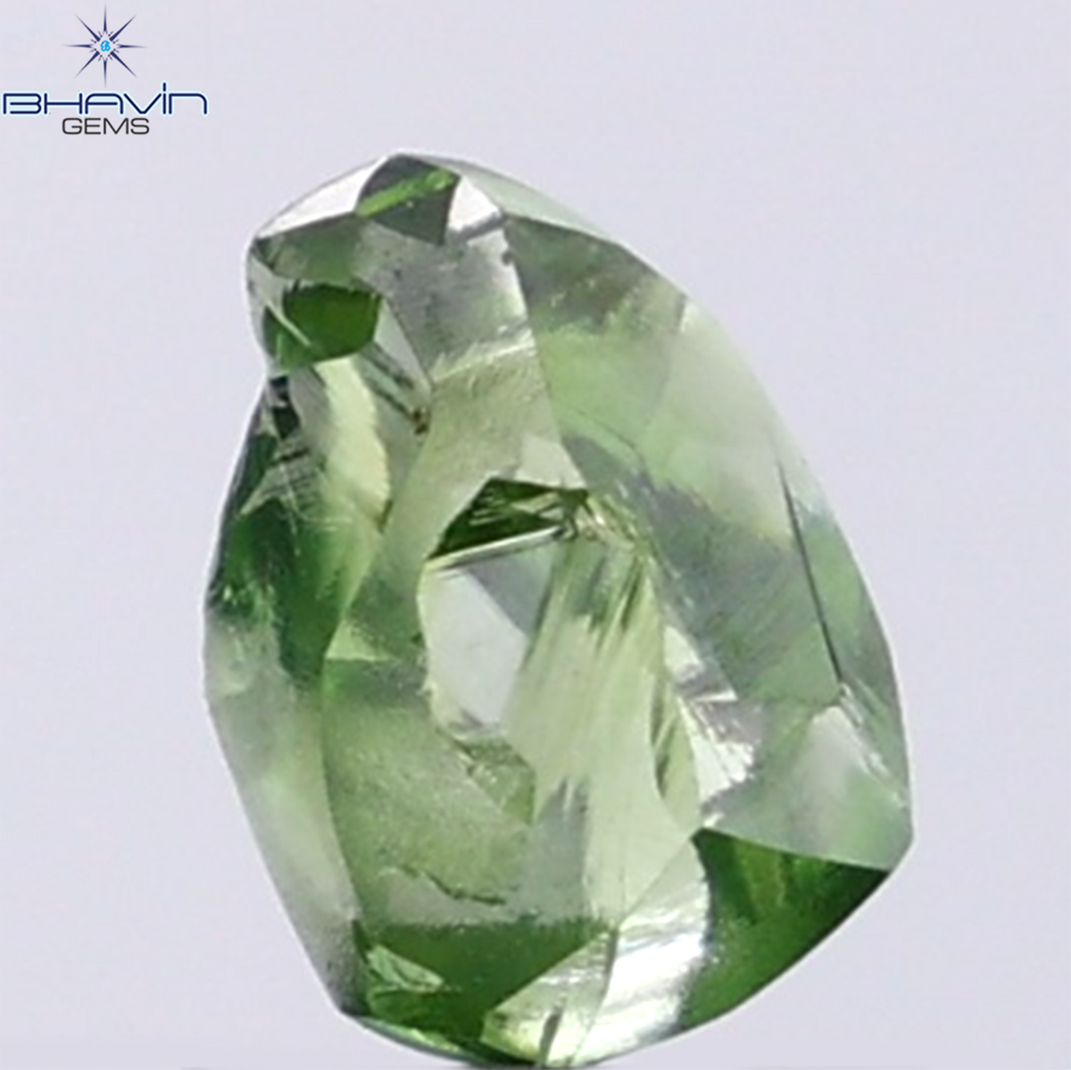 0.49 CT ラフシェイプ ナチュラル ダイヤモンド ピンク色 I3 クラリティ (4.90 MM)
