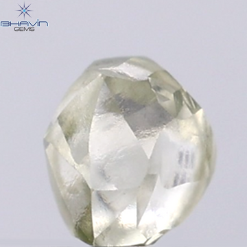 1.17 CT Natural Rough Diamond Green Color Clarity VS (6.24 MM)