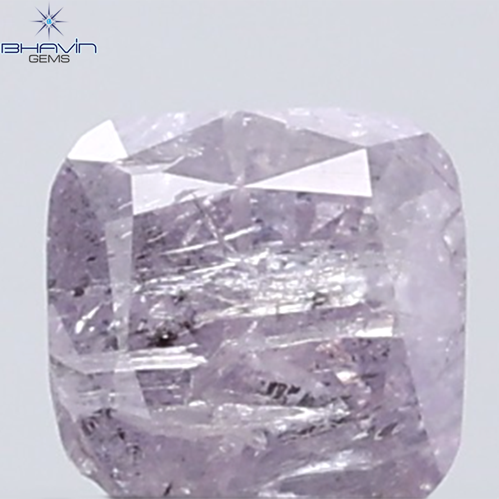 0.23 CT Radiant Diamond Natural Pink Color I3 Clarity (3.44 MM)