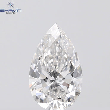 GIA Cerified 1.23 CT Pear Shape Natural Diamond G Color VS1 Clarity (9.72 MM)