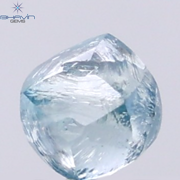 0.49 CT ラフシェイプ ナチュラル ダイヤモンド ピンク色 I3 クラリティ (4.90 MM)