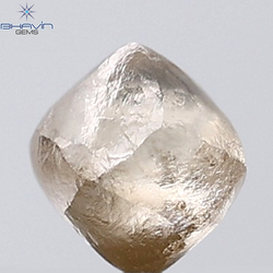 1.08 CT Rough Shape Natural Diamond Brown Color VSI Clarity (5.09 MM)