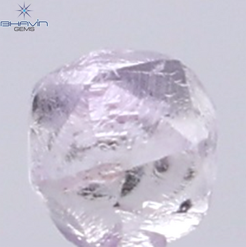0.27 CT Natural Rough Diamond Pink Color Clarity SI (3.39 MM)