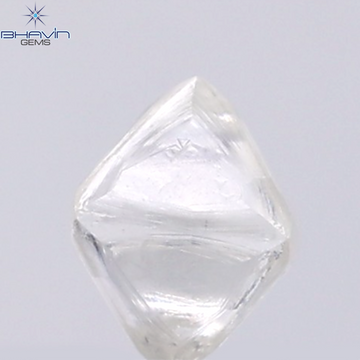 1.21 CT Natural Rough Diamond White Color Clarity VS (5.61 MM)