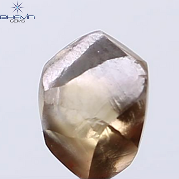 1.75 CT Natural Rough Diamond Dark Brown Color Clarity VS (7.38 MM)