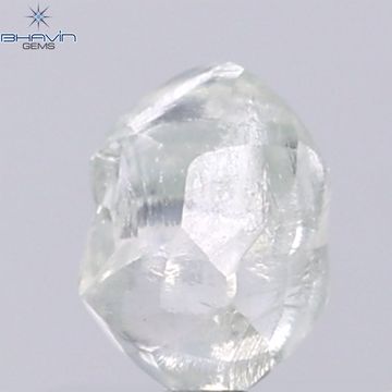 0.99 CT Natural Rough Diamond Green Color Clarity VS (6.31 MM)