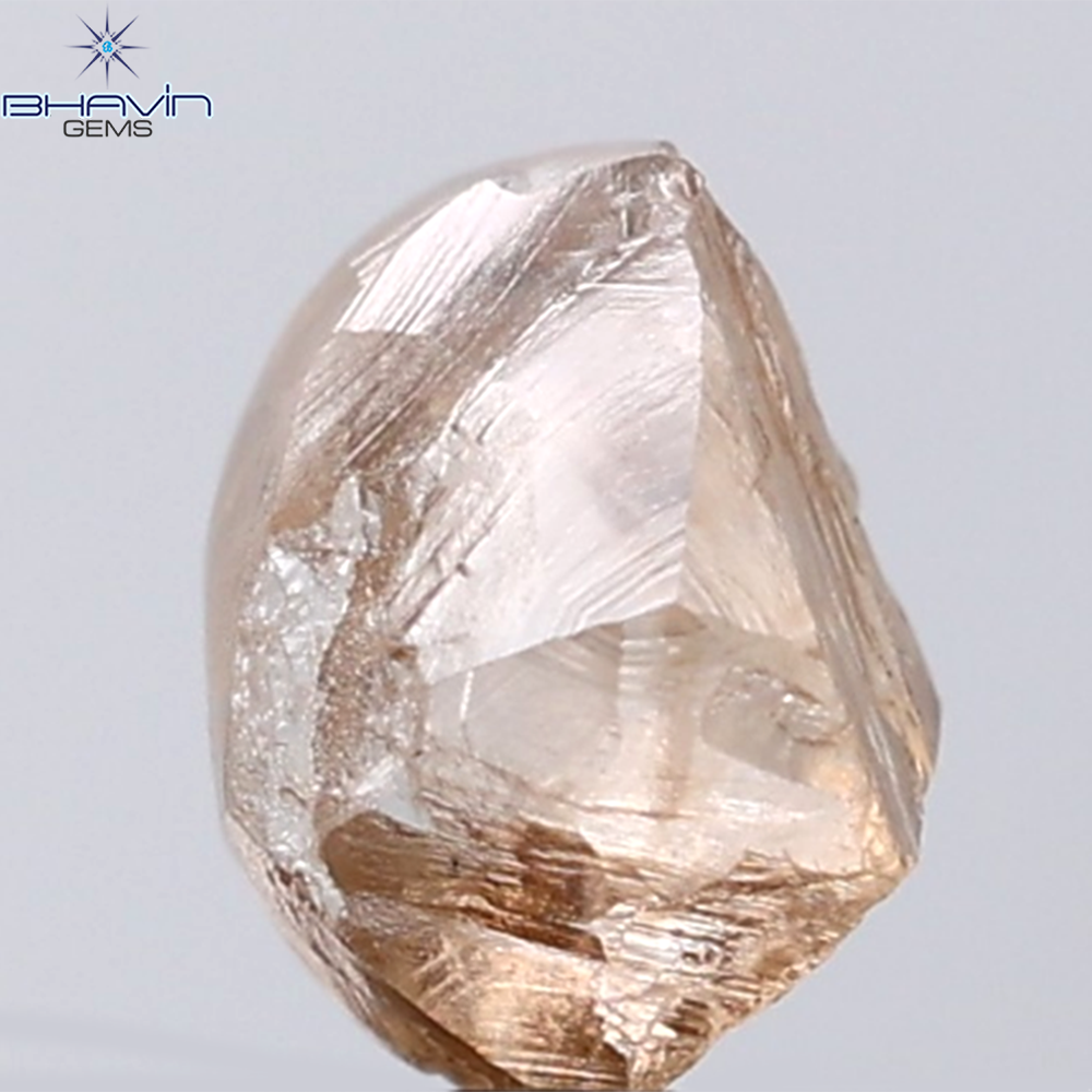 0.90 CT ラフ シェイプ ナチュラル ダイヤモンド ホワイト カラー VS1 クラリティ (5.95 MM)