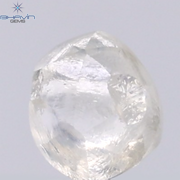 0.94 CT Natural Rough Diamond White Color Clarity VS (5.51 MM)