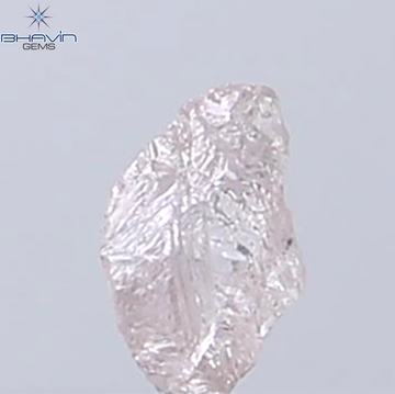 0.28 CT Natural Rough Diamond Pink Color Clarity SI (5.10 MM)