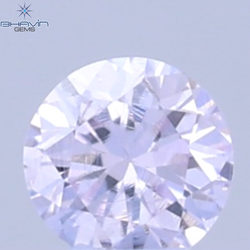 0.03 CT Natural Round Diamond Pink Color Clarity VS (1.90 MM)