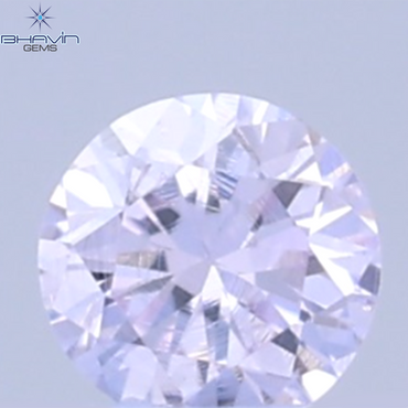 0.03 CT Natural Round Diamond Pink Color Clarity VS (1.90 MM)