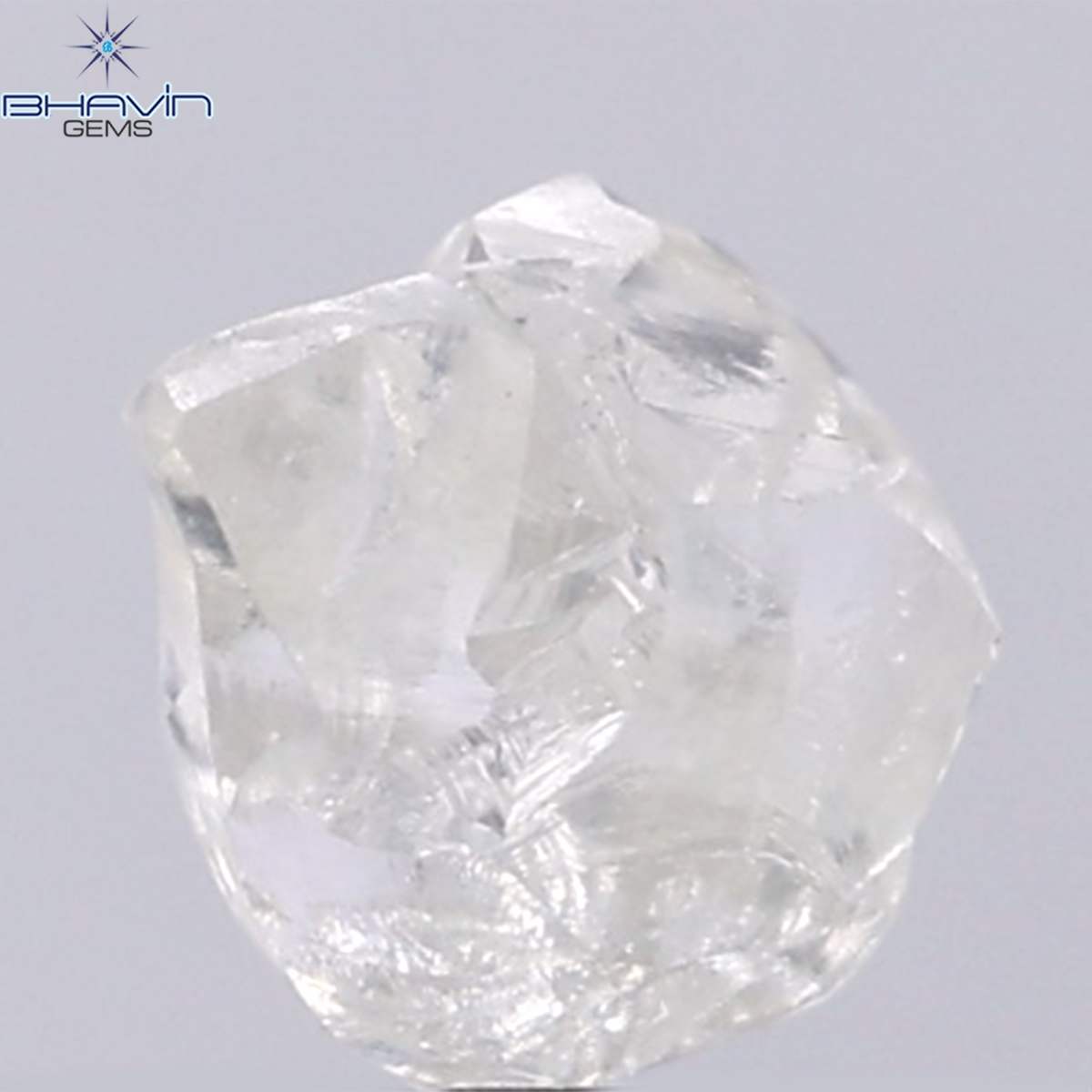 1.38 CT Natural Rough Diamond White Color Clarity VS (6.95 MM)