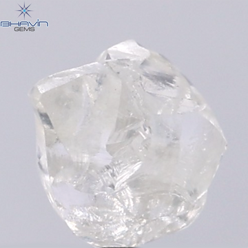 1.38 CT Natural Rough Diamond White Color Clarity VS (6.95 MM)