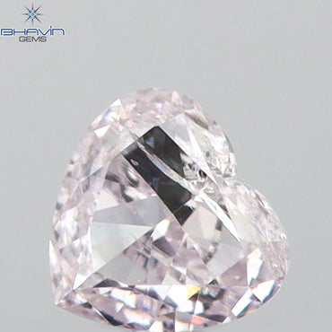 0.11 CT Cushion Shape Natural Diamond Pink Color SI2 Clarity (3.00 MM)