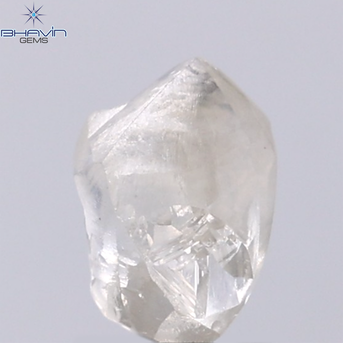 1.42 CT Natural Rough Diamond White Color Clarity VS (7.34 MM)