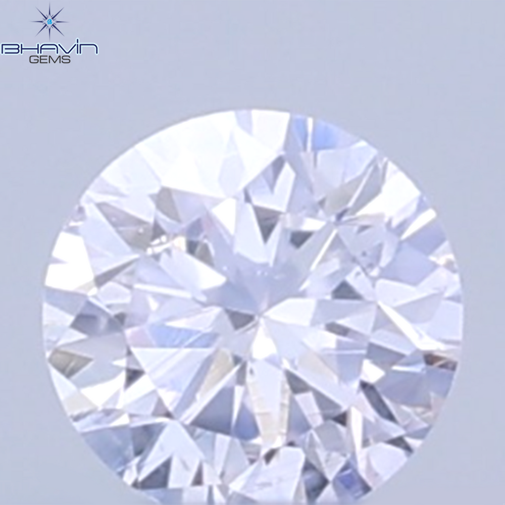 0.03 CT Natural Round Diamond Pink Color Clarity VS (1.90 MM)