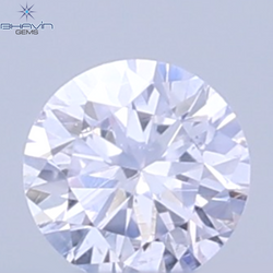 0.03 CT Natural Round Diamond Pink Color Clarity VS (1.90 MM)