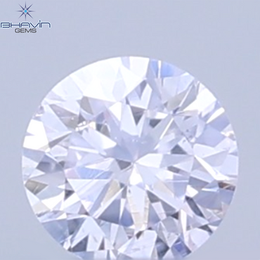 0.03 CT Natural Round Diamond Pink Color Clarity VS (1.90 MM)