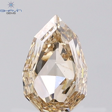 1.01 CT Shield Natural Brown Diamond SI2 Clarity (7.55 MM)
