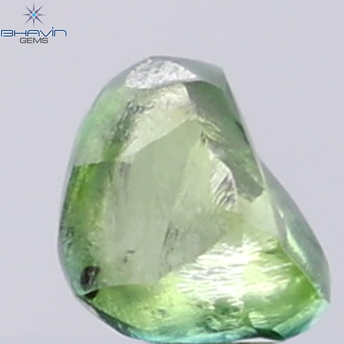 0.49 CT ラフシェイプ ナチュラル ダイヤモンド ピンク色 I3 クラリティ (4.90 MM)