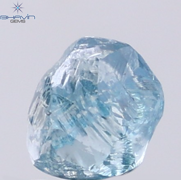0.49 CT ラフシェイプ ナチュラル ダイヤモンド ピンク色 I3 クラリティ (4.90 MM)