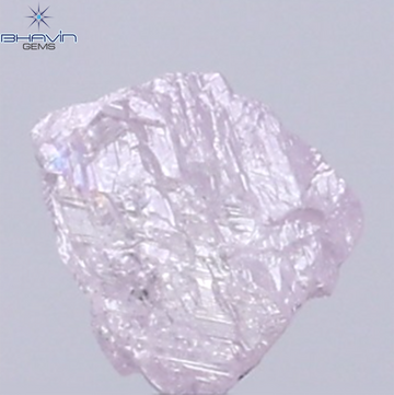 0.22 CT Natural Rough Diamond Pink Color Clarity I1 (3.92 MM)