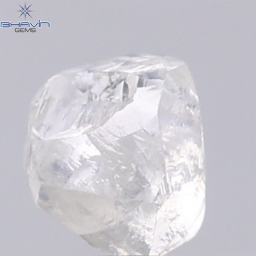 1.07 CT Natural Rough Diamond White Color Clarity VS (5.98 MM)