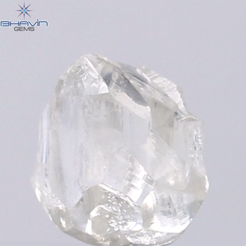 0.95 CT Natural Rough Diamond White Color Clarity VS (6.33 MM)