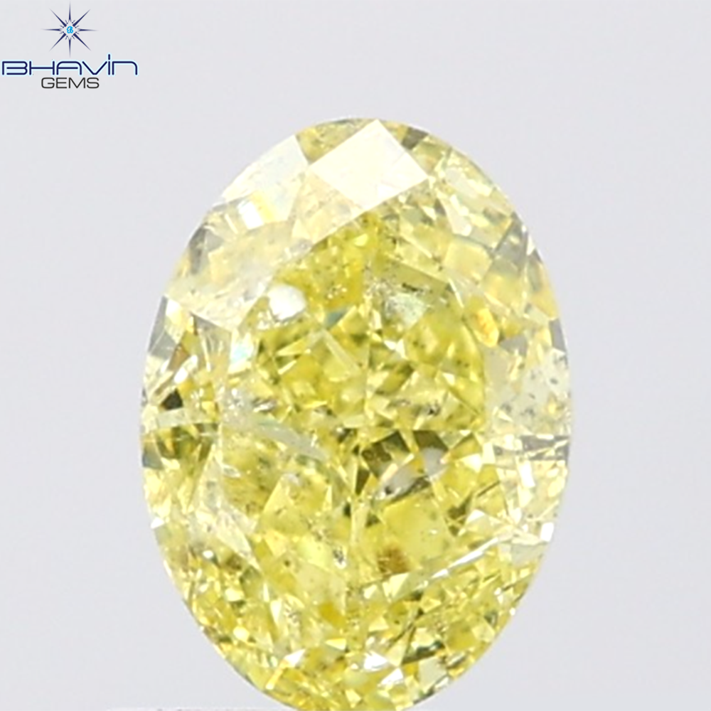 GIA認定 1.27 CT クッションダイヤモンド イエローカラー 天然ダイヤモンド VS1 クラリティ (5.97 MM)