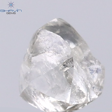 0.92 CT Natural Rough Diamond Grey Color Clarity VS (5.95 MM)