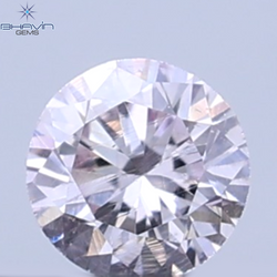 0.04 CT Natural Round Diamond Pink Color Clarity SI2 (2.0 MM)