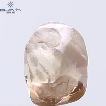 2.04 CT Natural Rough Diamond Brown Color Clarity VS (7.38 MM)
