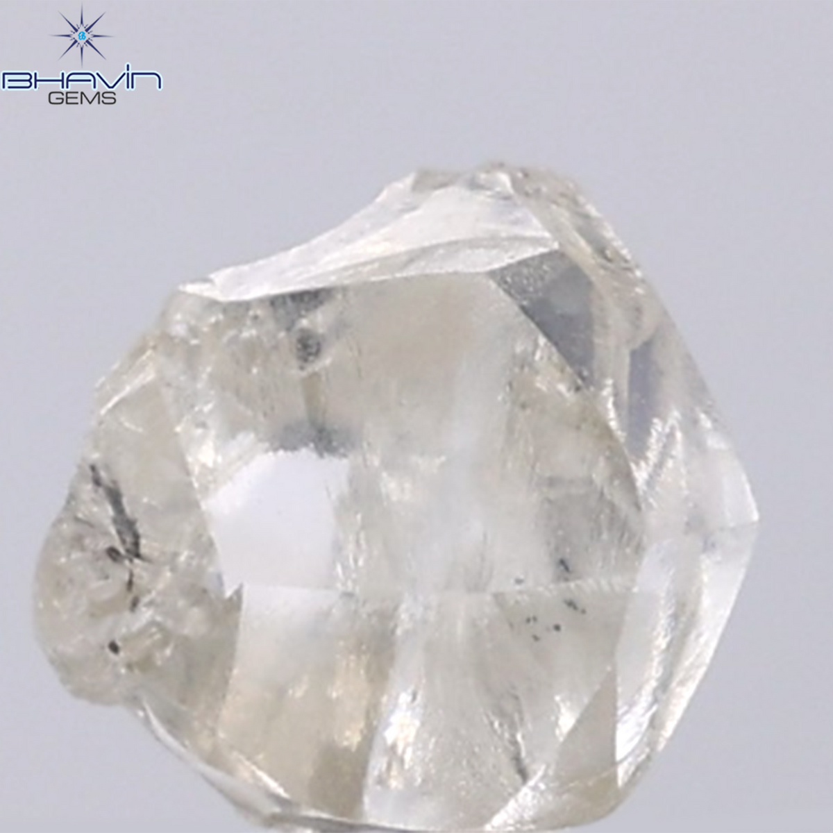 1.04 CT Natural Rough Diamond White Color Clarity VS (6.78 MM)