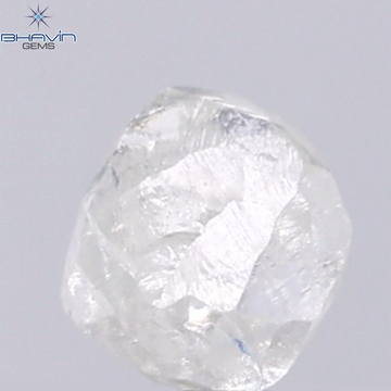 0.93 CT Natural Rough Diamond White Color Clarity VS (5.33 MM)