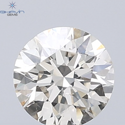0.18 CT Natural Round Diamond Brown Color Clarity VS2 (3.73 MM)