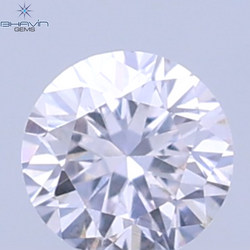 0.05 CT Natural Round Diamond Pink Color Clarity VS2 (2.3 MM)