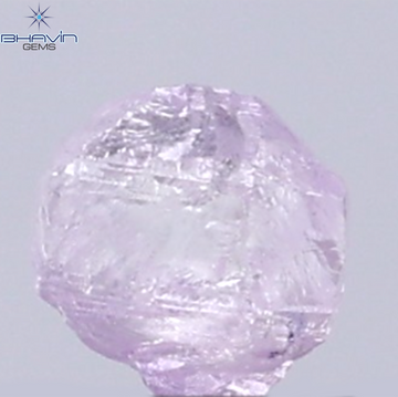 0.30 CT Natural Rough Diamond Pink Color Clarity VS (3.62 MM)