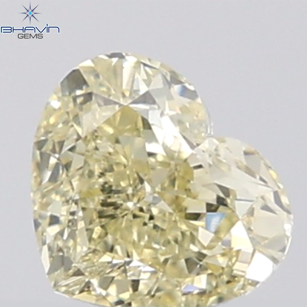 GIA認定 1.27 CT クッションダイヤモンド イエローカラー 天然ダイヤモンド VS1 クラリティ (5.97 MM)