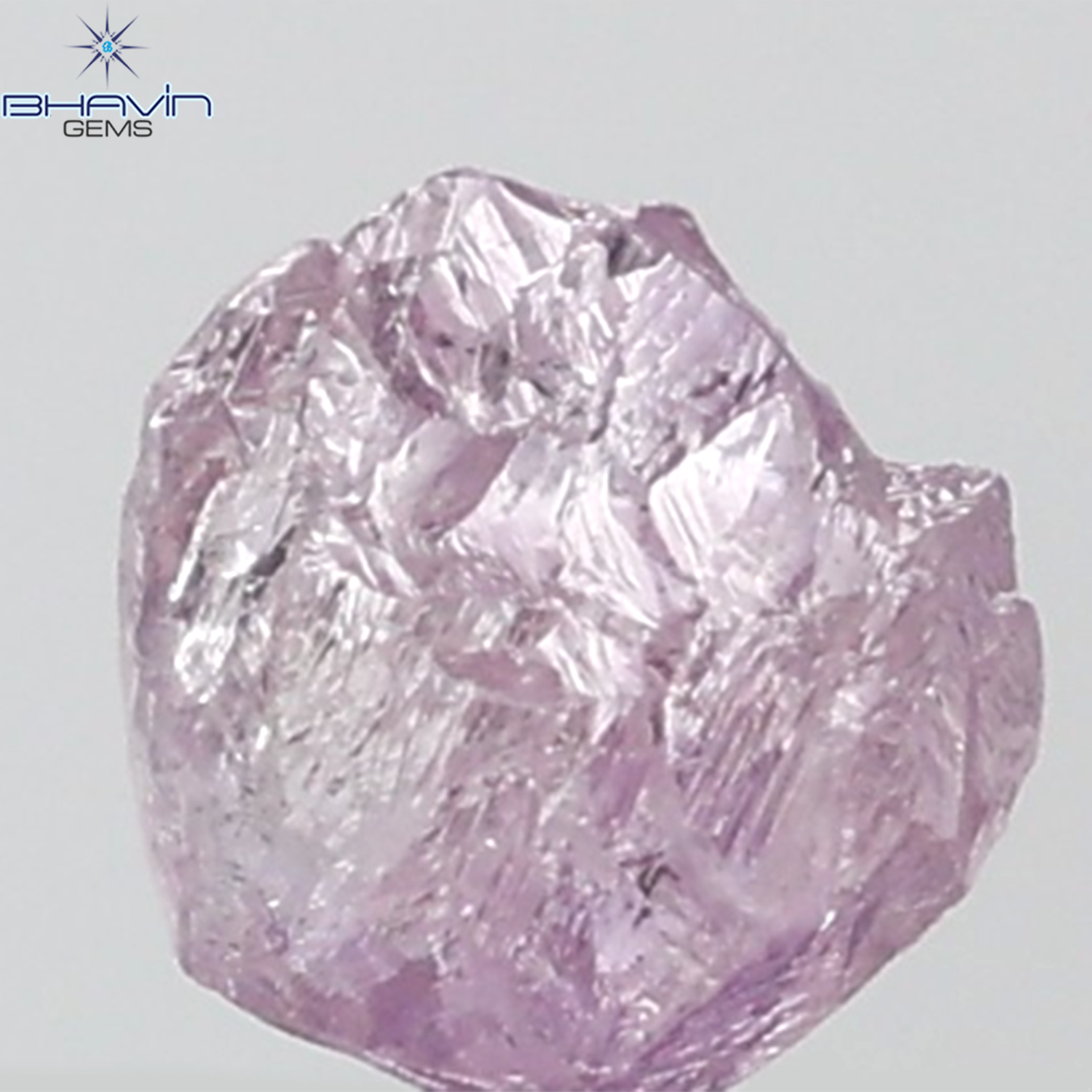 0.32 CT Rough Shape Natural Diamond Pink Color SI1 Clarity (3.31 MM)