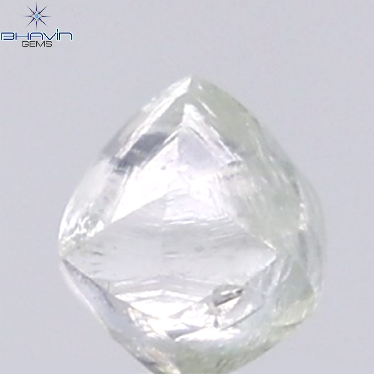 1.02 CT Natural Rough Diamond White Color Clarity VS (5.62 MM)