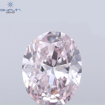 0.07 CT ペアシェイプ 天然ダイヤモンド ピンクカラー SI1 クラリティ (3.52 MM)