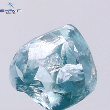 0.49 CT ラフシェイプ ナチュラル ダイヤモンド ピンク色 I3 クラリティ (4.90 MM)