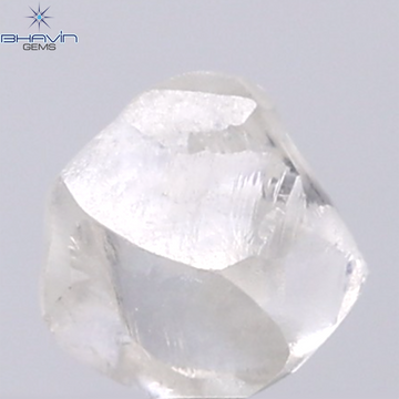 1.08 CT Natural Rough Diamond White Color Clarity VS (5.82 MM)