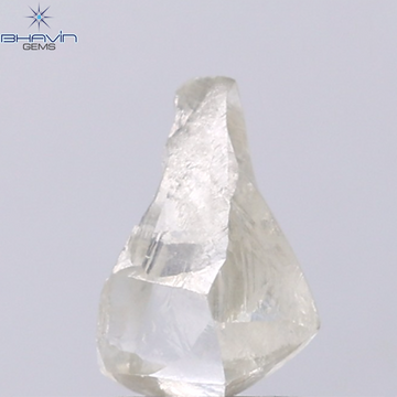 1.36 CT Natural Rough Diamond White Color Clarity VS (9.07 MM)