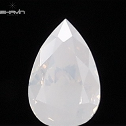 0.30 CT Pear Diamond Natural White Color VS1 Clarity (5.13 MM)