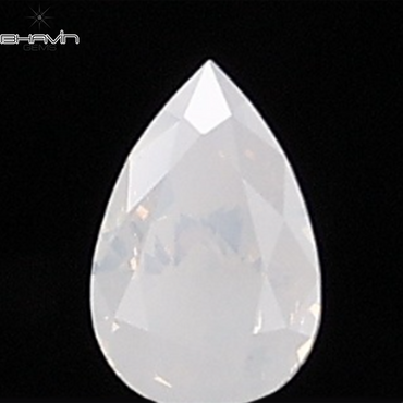 0.30 CT Pear Diamond Natural White Color VS1 Clarity (5.13 MM)