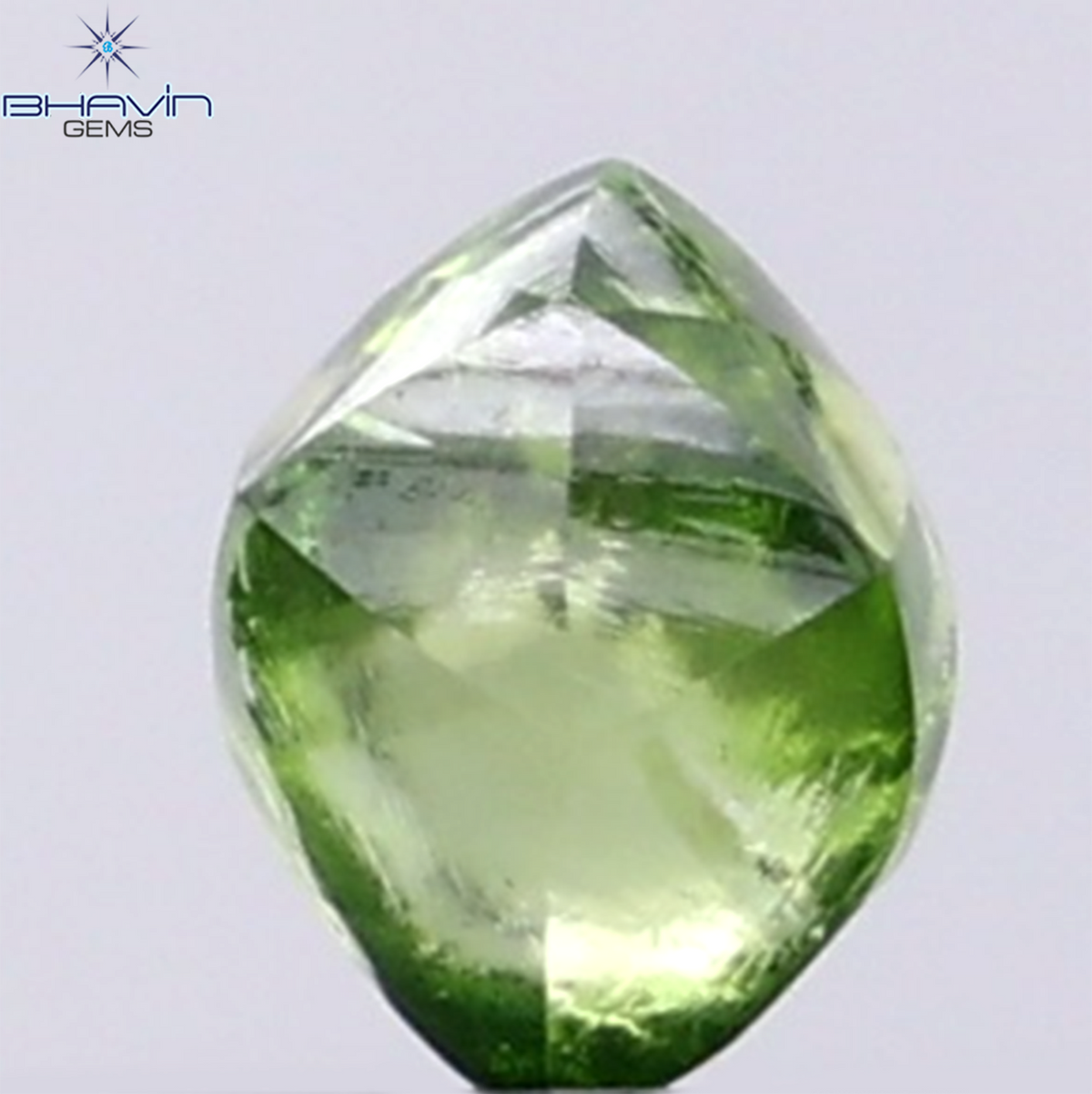 0.49 CT ラフシェイプ ナチュラル ダイヤモンド ピンク色 I3 クラリティ (4.90 MM)