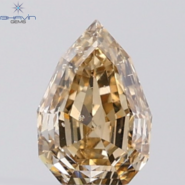 1.03 CT Shield Natural Brown Diamond SI Clarity (7.02 MM)