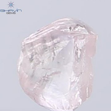 0.40 CT Natural Rough Diamond Pink Color Clarity VS (4.75 MM)