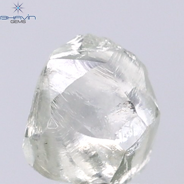 1.60 CT Natural Rough Diamond Green Color Clarity VS (6.45 MM)